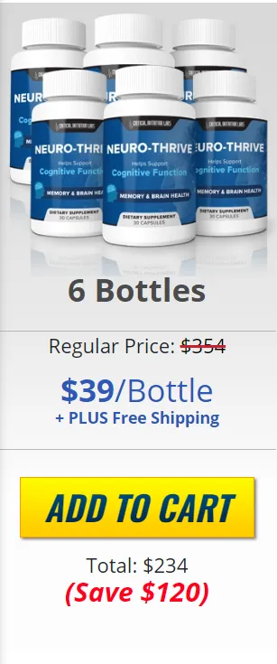 Neurothrive - 6 Bottle Pack